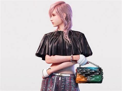 lightning model louis vuitton|louis vuitton pink hair.